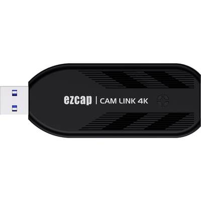 Ezcap331 4K Camera Link Video Capture Card 1080P Opnemen via DSLR Camera Camcorder Ondersteuning Live zwart