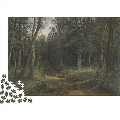Houten Puzzel - Legpuzzel Volwassenen - Ontspanning Thuis - Met Bonusposter - 1000 Stukjes - Stijl-8