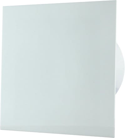 Wandventilator met Wisselfront en Naloop Timer - Ø 100 mm of Ø 125 mm