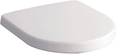 Toiletzitting met Automatische Dichting en Metalen Bevestiging Wit - Universeel Model