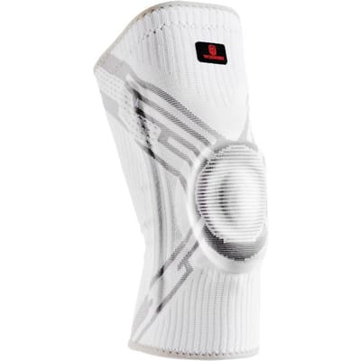 1/2PCS Genouillères de basket-ball rembourrées en silicone Attelle de rotule Genouillère Support d'articulation Fitness Manchon de compression Protecteur M