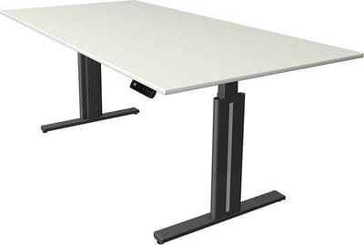Kerkmann - Bureau Move-3 elegant wit 200x100cm elektrisch verstelbaar