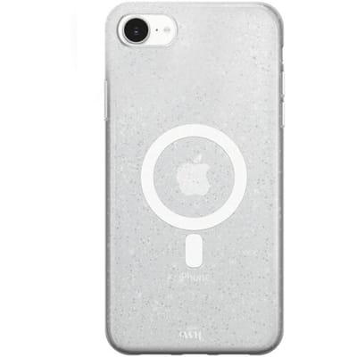 xoxo Wildhearts magnetisch telefoonhoesje - Geschikt voor iPhone 16e MagSafe - Sparkle Away Zwart - Hoesje met glitters - Shockproof case - Zwart - magnetisch hoesje