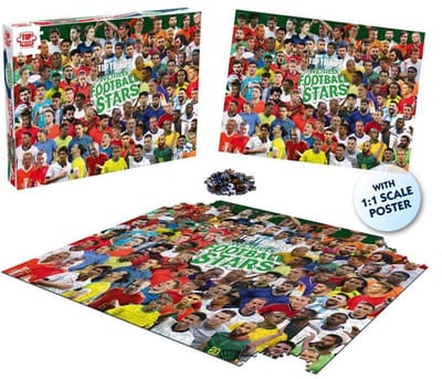Puzzel - WINNING MOVES - World Football Stars 2026 - 1000 stukjes - Vanaf 8 jaar