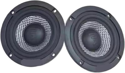 Midrange Luidspreker - Center Speaker - Muziek Weergeven - Krachtige Klank - 3.5 Inch - Zwart