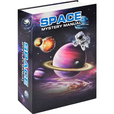 Nouveau Livre Coffre avec Serrure à Combinaison Boîte à Argent Cachée Coffre de Rangement Secret pour Enfants Cadeau d'Anniversaire Noël Parfait