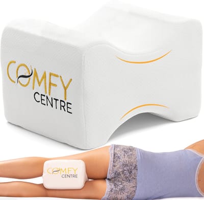 COMFYCENTRE® Orthopedisch Kniekussen - Ergonomisch Kniekussen - Traagschuim - Zijslaapkussen - Zijslaper en Rugslaper - Kussen Benen - Kniekussens Volwassenen