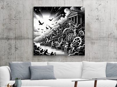Kunstprint | Wanddecoratie | Dibond | 60 × 60 cm