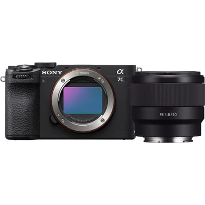 Sony A7C II Zwart + FE 50mm f/1.8