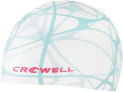 Crowell Badmuts Zwem Siliconen Teide Wit-Blauw kol.7