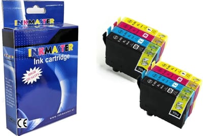 Actie prijss! Inkmaster inktcartridges voor Epson 502XL | Multipack van 8 cartridges voor Expression Home XP-5100, XP-5105, Workforce WF-2860, WF-2860DWF, WF-2865, WF-2865DWF