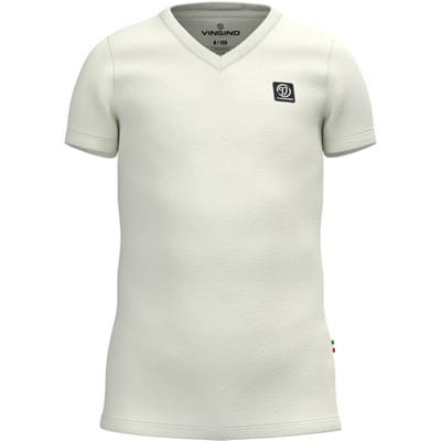 Vingino B-basic-tee-vnss Real White Taglia: S | T-shirt Outlet | kids | Bianco