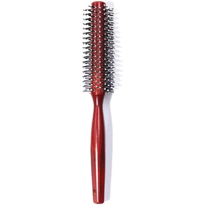 Houten Borstelvrij Krullend Haar Kam Peer Bloemhoofd Pluizige Bob Hoofd Styling Kam V-vormige Tanden Middle gray