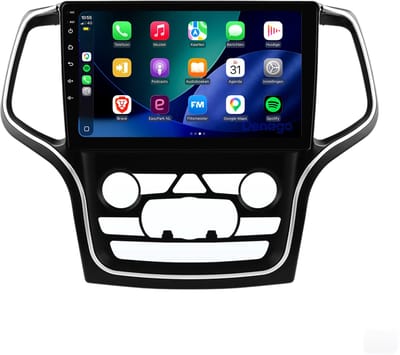 CarPlay autoradio geschikt voor Jeep Grand Cherokee | 2015 t/m 2018 | Android 13 | Draadloos Apple CarPlay & Android Auto | 2GB + 32GB | Denago DNG-A443 | 9 inch | 2015 2016 2017 2018 | Bluetooth & Wifi