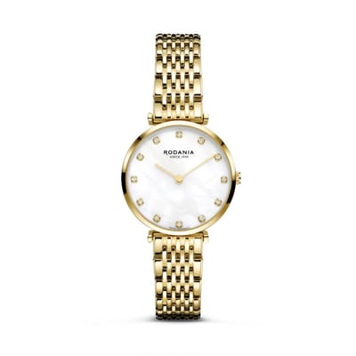 Rodania - R14027 - Polshorloge - Dames - Kwarts - LUGANO CLASSIC SPARKLE