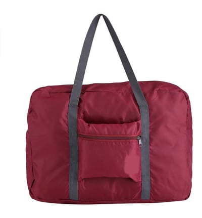 Dailygoods- Opvouwbare Duffle Bag - Waterdichte Reistas 48x32x15 cm - Trolley-compatibel - Ruime Opbergruimte - Slijtvast Materiaal - Lichtgewicht Organizer