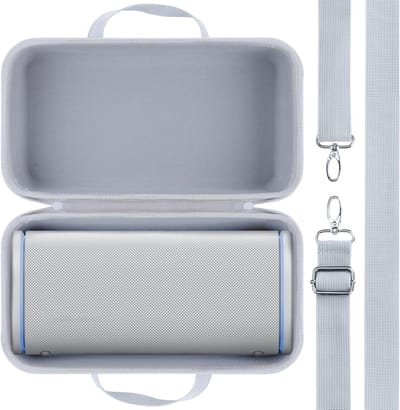 Duurzame en Beschermende Etui voor Sony ULT Field 5 Draagbare Speaker - Grijs, Waterdicht en Schokbestendig