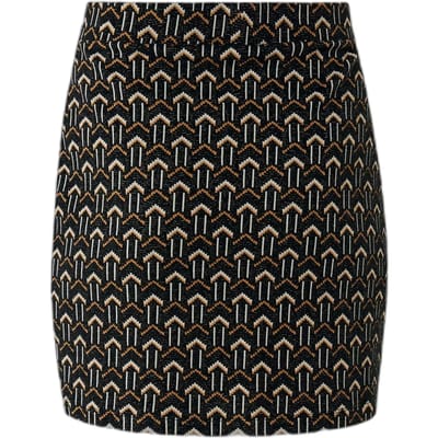 Jupe in jacquard met geometrisch patroon voor vrouwen Mexx