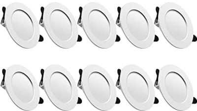 Inbouwlamp LED Downlights 7W 700LM Warm Wit 2700K Ultra Flat Ronde Spots voor Woonkamer en Keuken