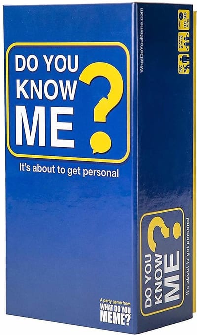 Do You Know Me ?  (Adult Party Game)