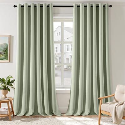 Dailygoods- Verduisteringsgordijnen Set van 2 - Decoratieve Gordijnen - Hoogwaardige Verduisteringstechnologie - Duurzaam - Lichtdicht - Elegante Plooivorm