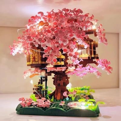 Hoge Kwaliteit Knew Hoge Kwaliteit Gebouwd Compact formaat Hoge Kwaliteit Sakura Hoge Kwaliteit Boom Hoge Kwaliteit Huis Hoge Kwaliteit Gebouw Hoge Kwaliteit Blokken in bag mini blocks