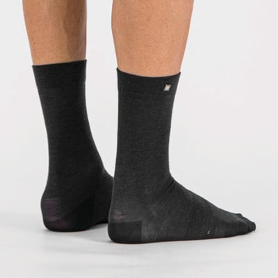 Sportful fietssokken winter Heren zwart - MATCHY WOOL SOCKS BLACK - M/L 40/43