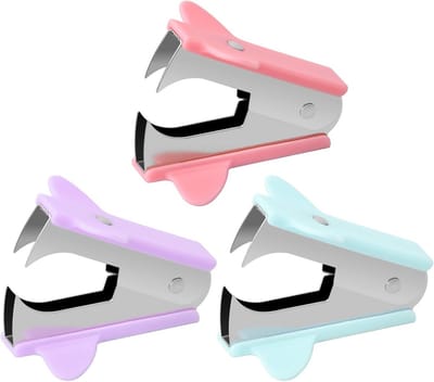 Set van 3 Nietjesverwijderaars met Ergonomische Grip - Handig voor Kantoor, Thuis en School