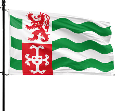 VlagDirect - Beekdaelen vlag - Gemeente Beekdaelen vlag - 90 x 150 cm.