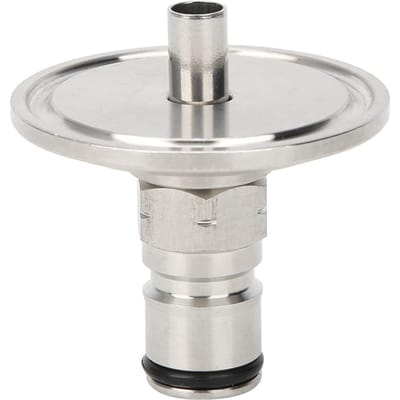 1.5in Gas Lock Post Adapter Tri Clamp naar Kogelconnector Bierbrouwaccessoire Brouwerij Fitting gray