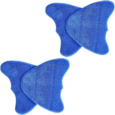 Microfiber stoompads voor stoomreiniger - 4-pack, ideaal voor grondige reiniging en onderhoud
