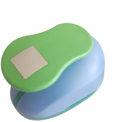 Papierponsapparaat - Stempel snijder - Kaarten maken - Ergonomische grip - 9 x 5.8 x 5.5 cm - Enkele Attribuut