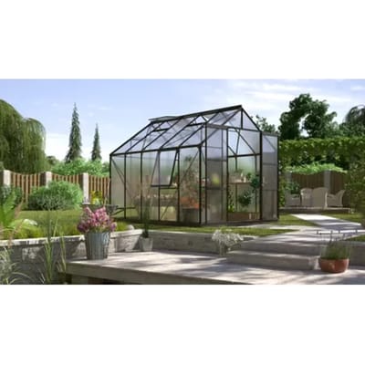 Vitavia Tuinkas Jupiter 8300 - Polycarbonaat 4mm - Zwart - 257x321x248cm