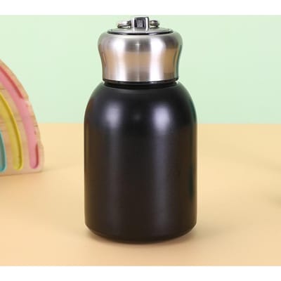 Nouvelle tasse à eau en acier inoxydable pour petit cube de graisse, tasse de poche à anneau portable, tasse thermos en acier inoxydable à double vide 300ml