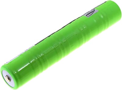 Zaklamp Accu - Reserve Batterij - Zaklamp Opladen - NiMH Technologie - 6 Volt - Groen