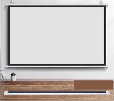 Projectiescherm - Beamer scherm - Thuisbioscoop Ervaring - Opvouwbaar - 84 inch - Wit