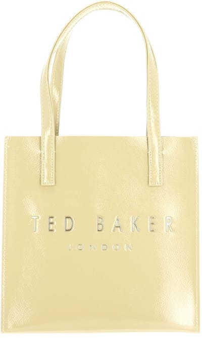 Ted Baker handtas Crinion Crinkle Icon Bag Yellow mosterdgeel