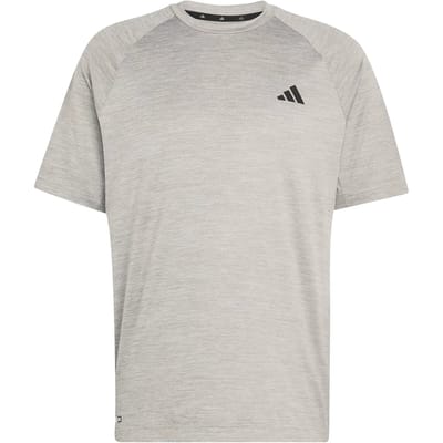 Adidas Tech Essentials Workout T-shirt Met Korte Mouwen Grijs M / Regular Man