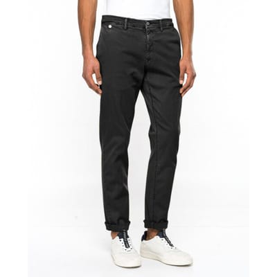 Replay Pantalon chino zwart