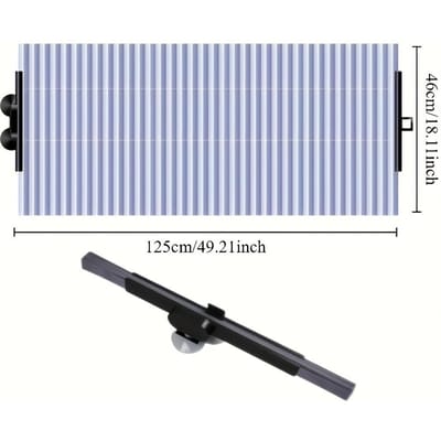 UV-bestendige Automatische Opvouwbare Auto Zonnescherm Opvouwbare Voorruit Zonneschermen voor Reizen en Zelfrijden Warmtevermindering en Bescherming Auto Zonneklep 1pc