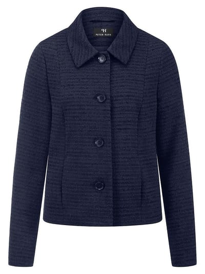 Blazer Van Peter Hahn blauw