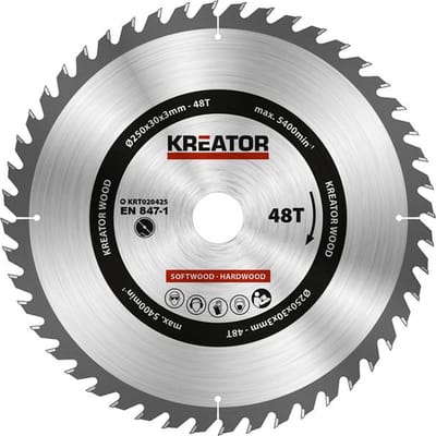 Wovar Cirkelzaagblad 250x30 mm 48T | Per Stuk
