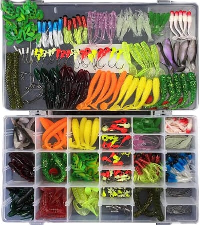Vissen Lokken Set - Aas Tackle Kit - Vissen met gezin - 301 Delige Collectie - M - Willekeurige kleur