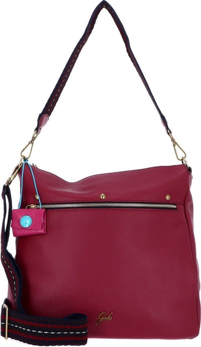 Gabs Leren schoudertas Scilla Shoulder Bag Euphoria rood