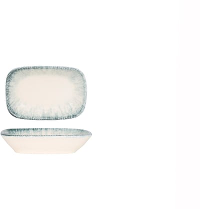 Kütahya Porselen Serveerschaal - Iceberg - Porselein - 14x11 cm (250cc) - set van 2