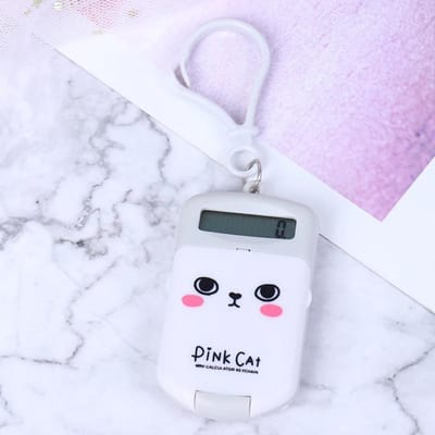Draagbare Cijferweergave Cartoon Rekenmachine Leuke Sleutelhanger Rekenmachine Kawaii Mini Rekenmachine Zakformaat 8 Cijfers Kantoorartikelen