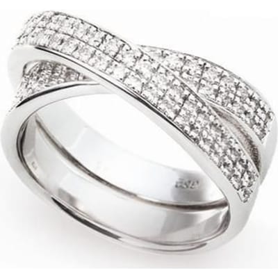 Orphelia Dames 925 Sterling Zilveren Ring - Zilver ZR-3519