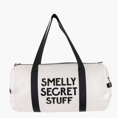 LOQI Weekender Large - Transparent Secret and Classified gerecycled