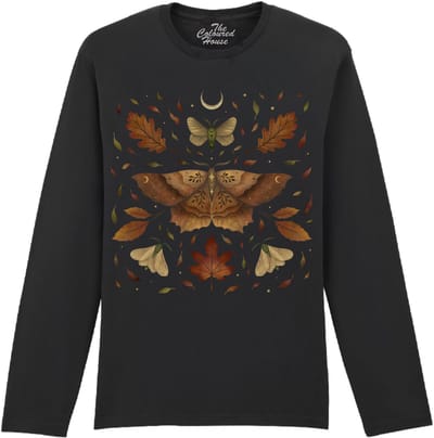 Mot Autumn Moth The Coloured House Longsleeve T-shirt XXL