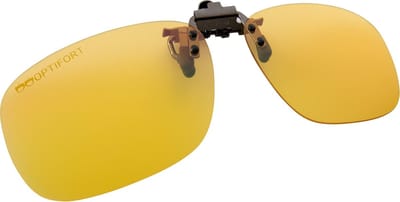 Blauwe licht blokkeren bril Clip On / Flip Up / Fitover Mannen / Vrouwen Bril Filteren Computer & Gaming Schadelijke HEV Licht, Optimale ogen Retina Protection / Beter Slaap / Minder Migraine. ( Geel )